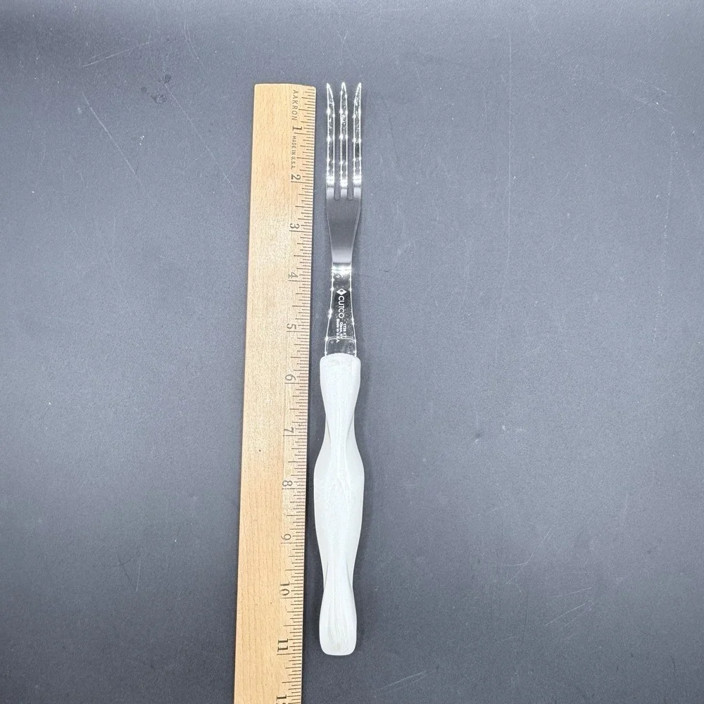 CUTCO 1726 Turning Fork White Pearl Handle 11